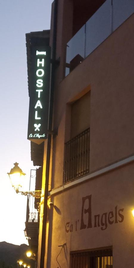Ca L'Angels Hotel Prat de Comte Eksteriør billede