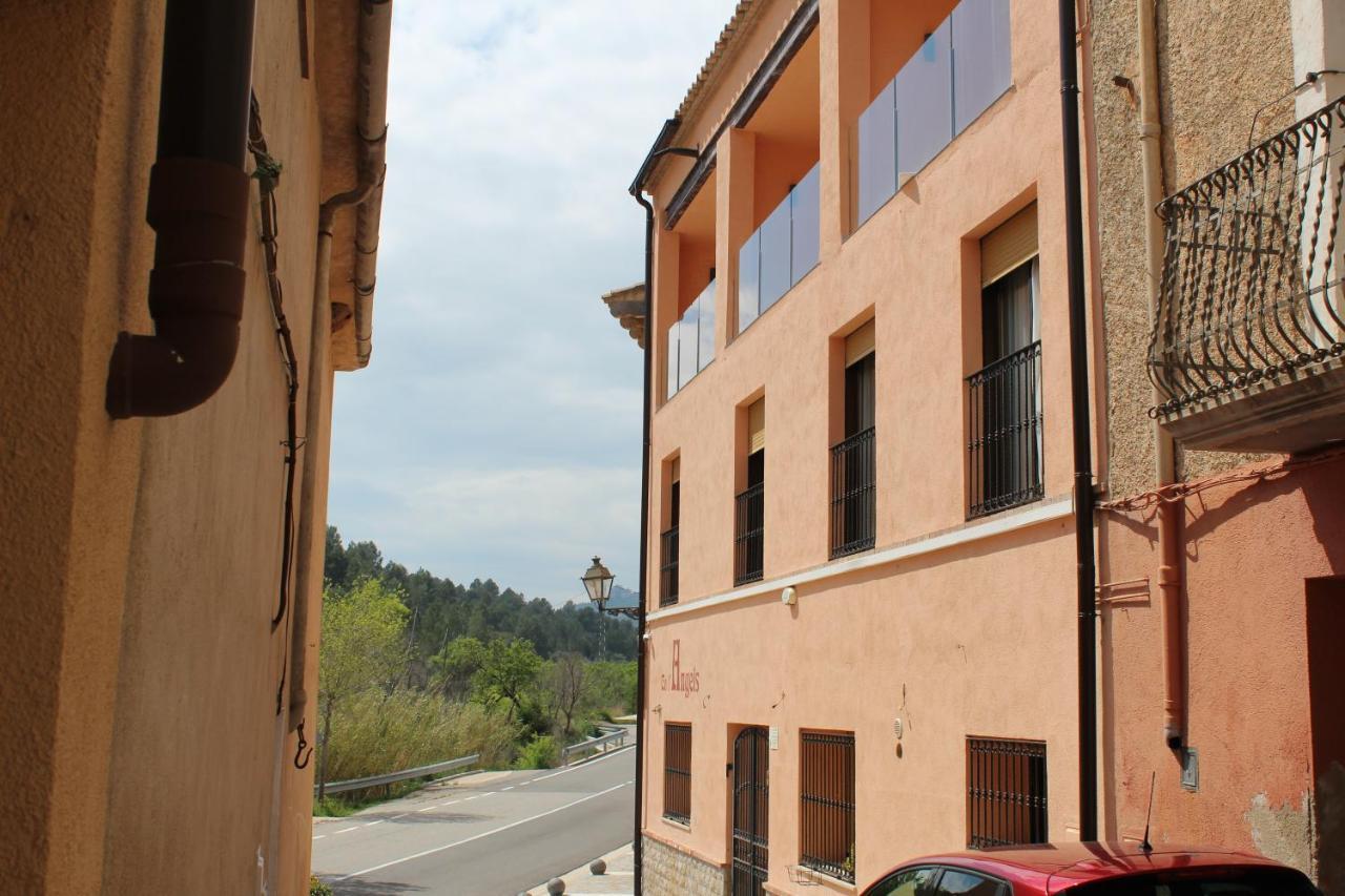 Ca L'Angels Hotel Prat de Comte Eksteriør billede